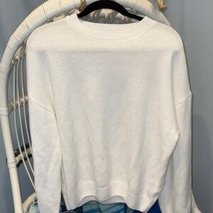 Classic White Women's Sweater